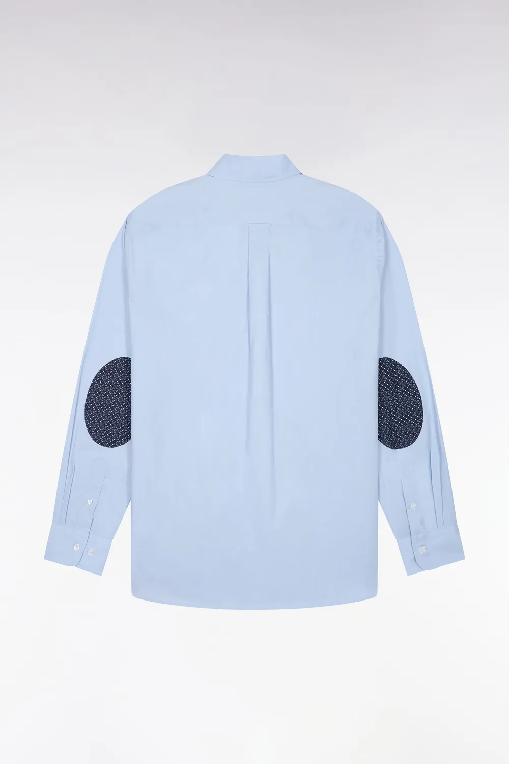 Eden Park Legend chemise homme ciel micromotifs coupe droite