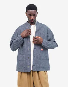OLOW Handy Stripes veste jean rayée coton bio