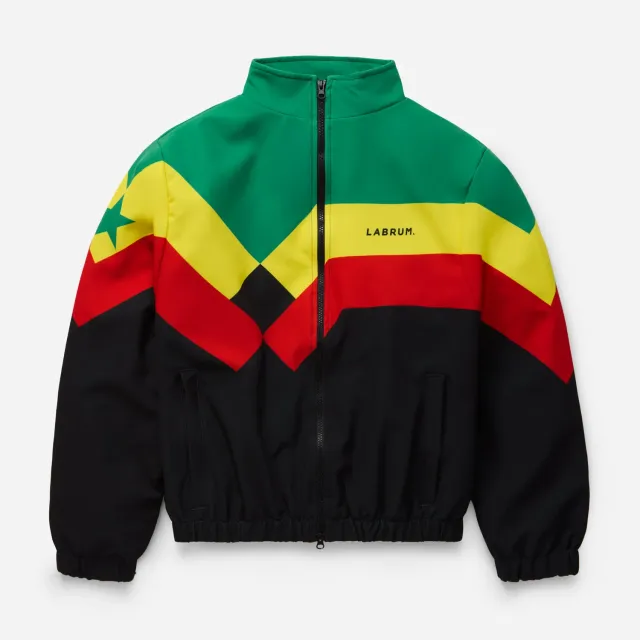 Labrum Senegal Track Top veste homme noire polyester