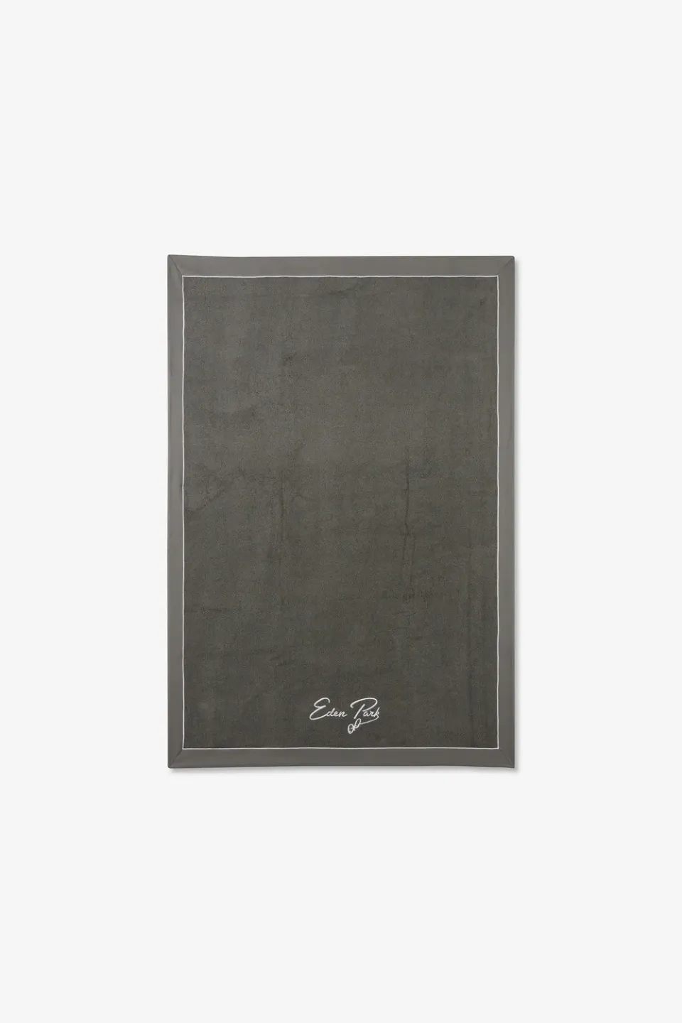 Eden Park serviette bain grise 100x50 coton