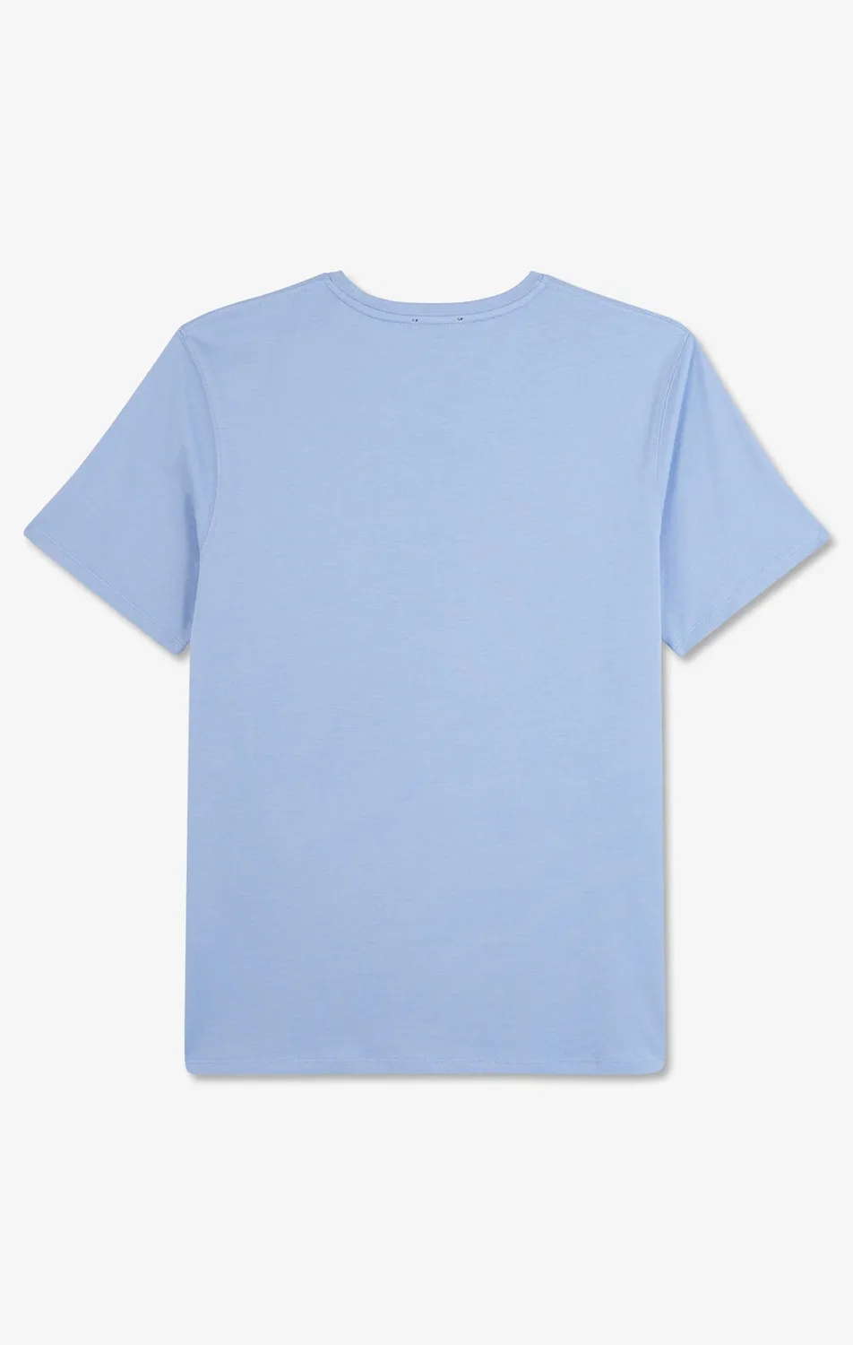 Eden Park T-shirt col V coton Pima bleu