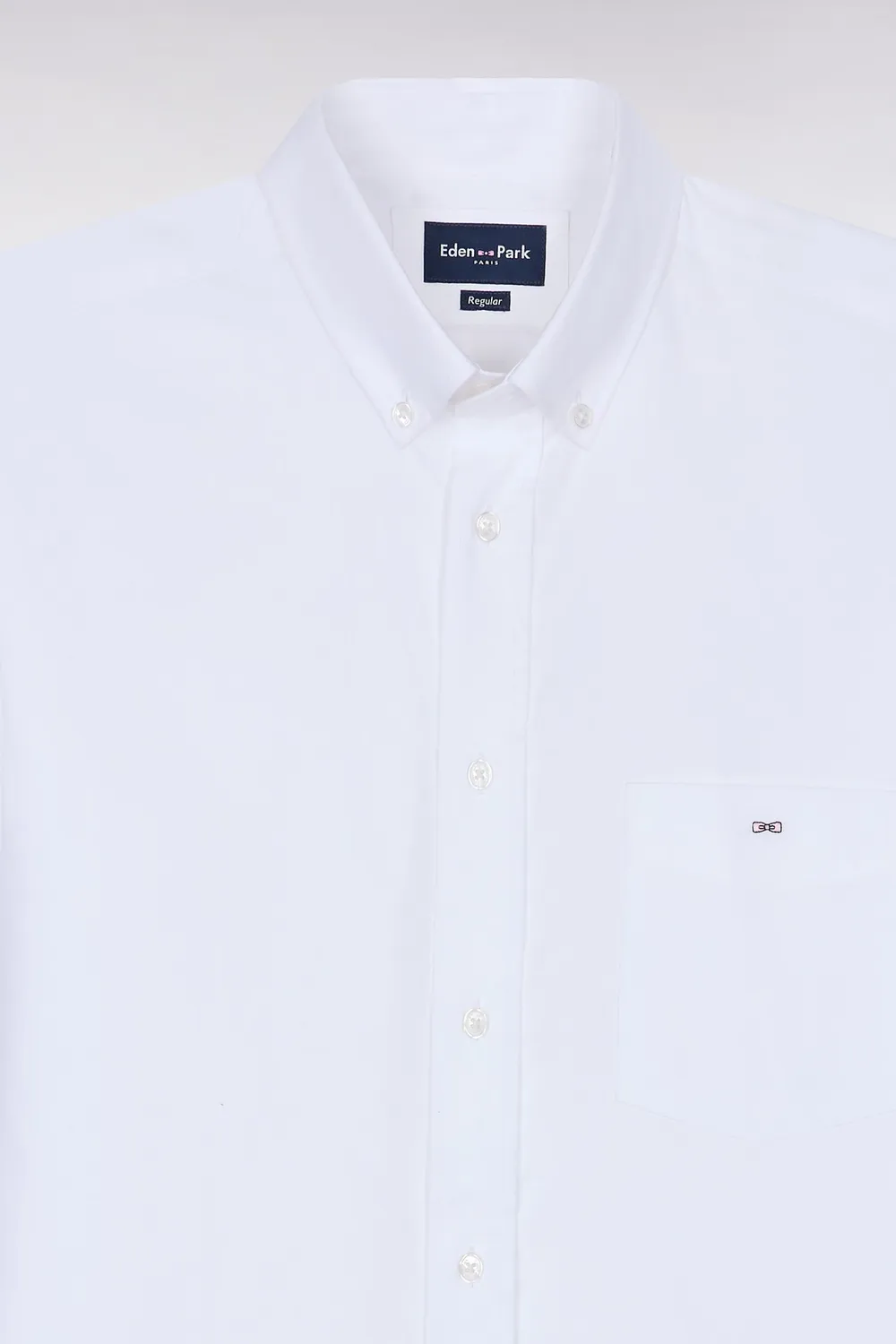 Eden Park Legend Rugby chemise coton blanc coupe droite