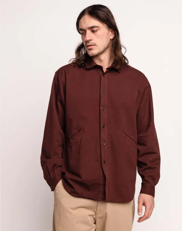 OLOW Brook chemise chocolat surchemise
