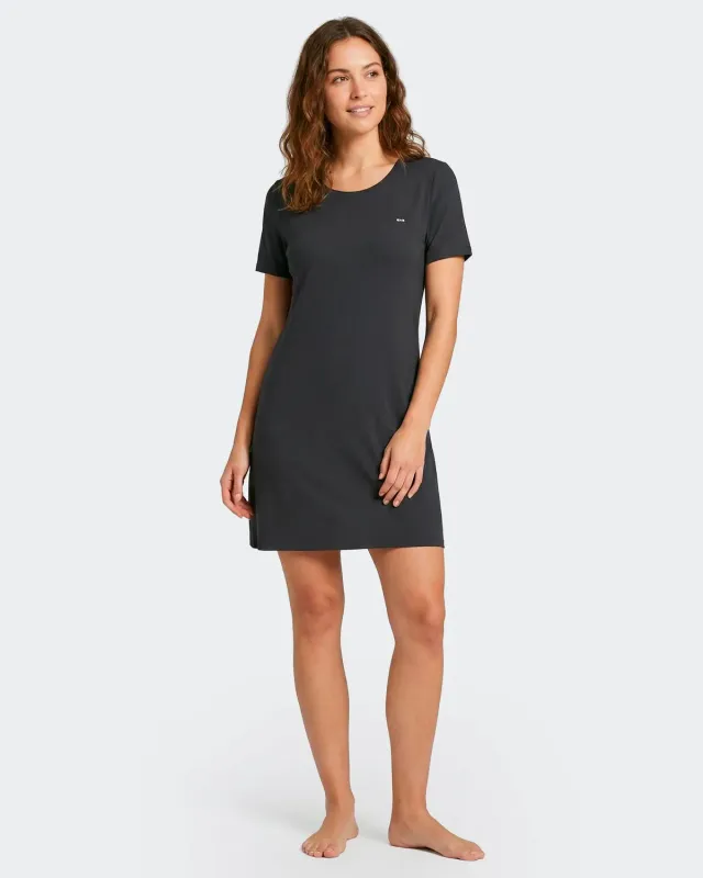 Eden Park nuisette femme Tencel stretch marine manches courtes