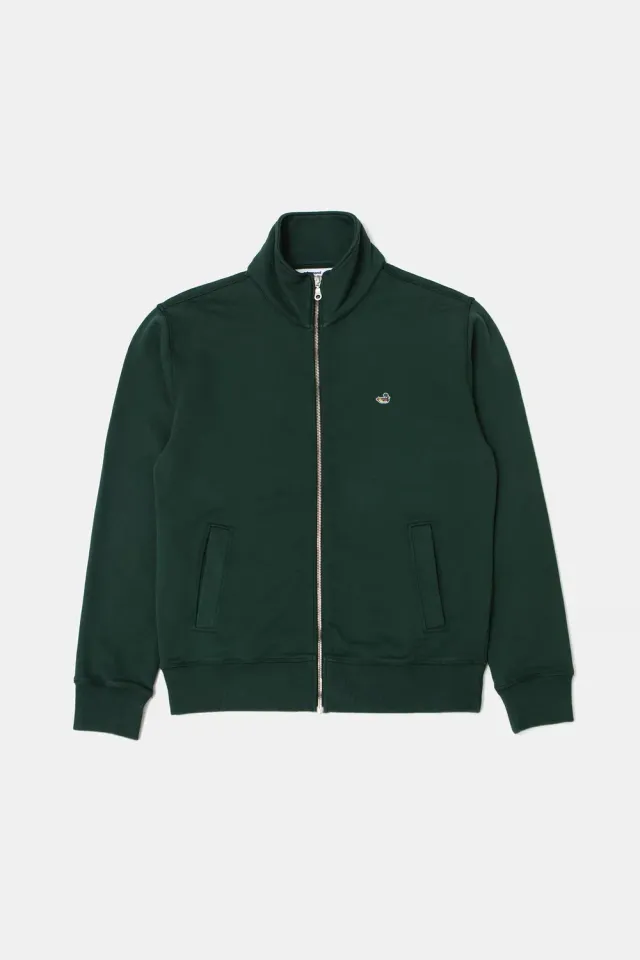 Edmmond Studios Duck Zip sweat zippé vert 450gr
