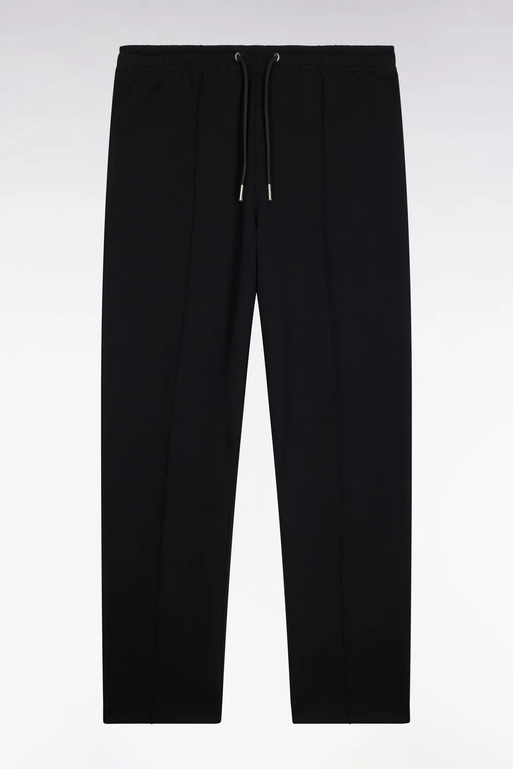 Eden Park jogging interlock coton noir coupe droite