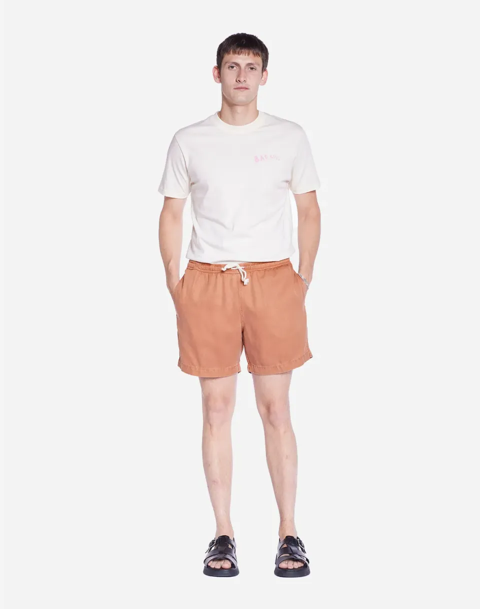 OLOW Bodhi short sienne Tencel taille élastique