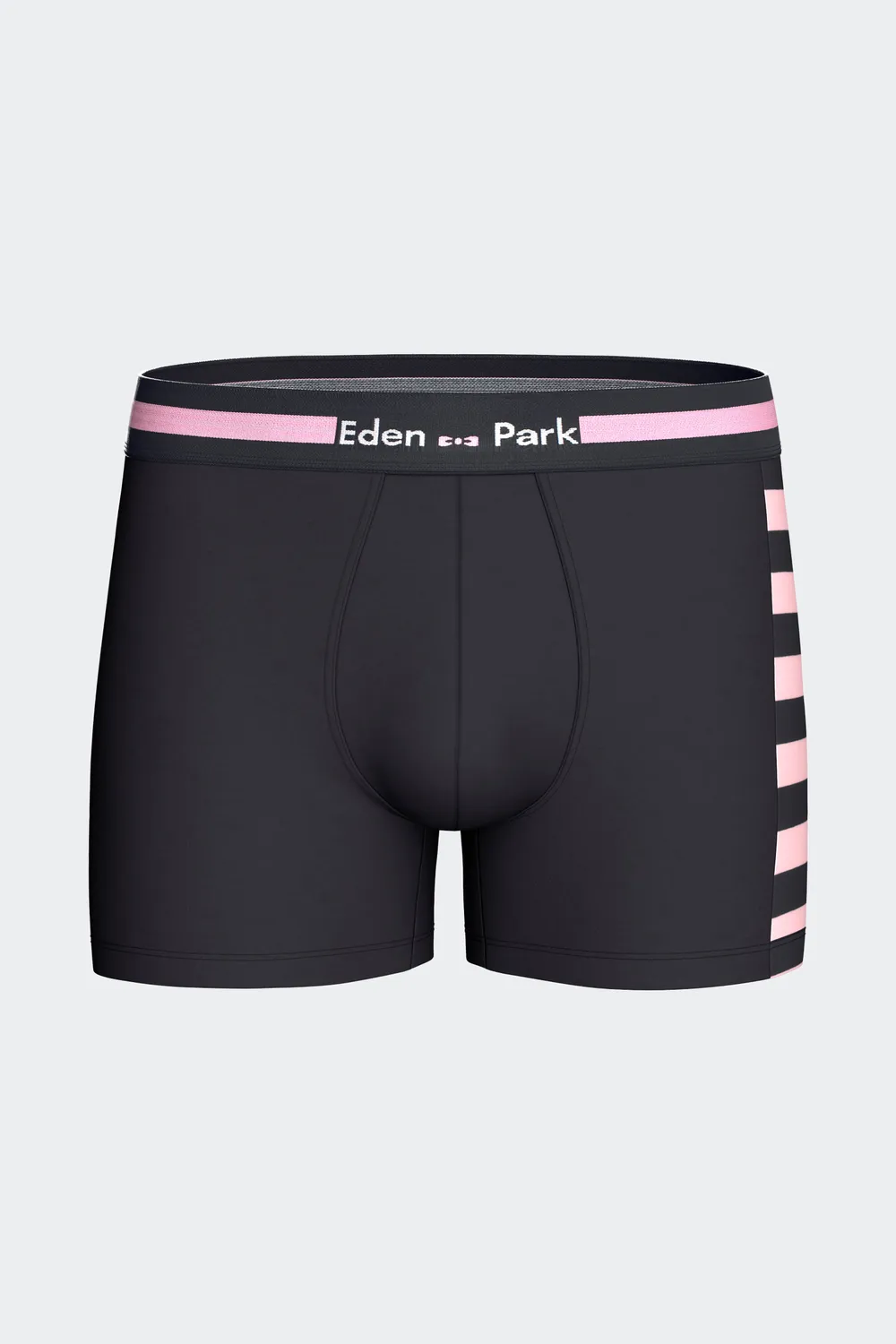 Eden Park lot 2 boxers coton stretch marine rose