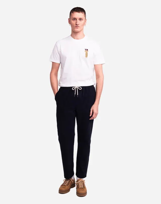 Olow Hatha pantalon bleu marine coton bio