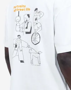 OLOW People t-shirt écru ample coton bio