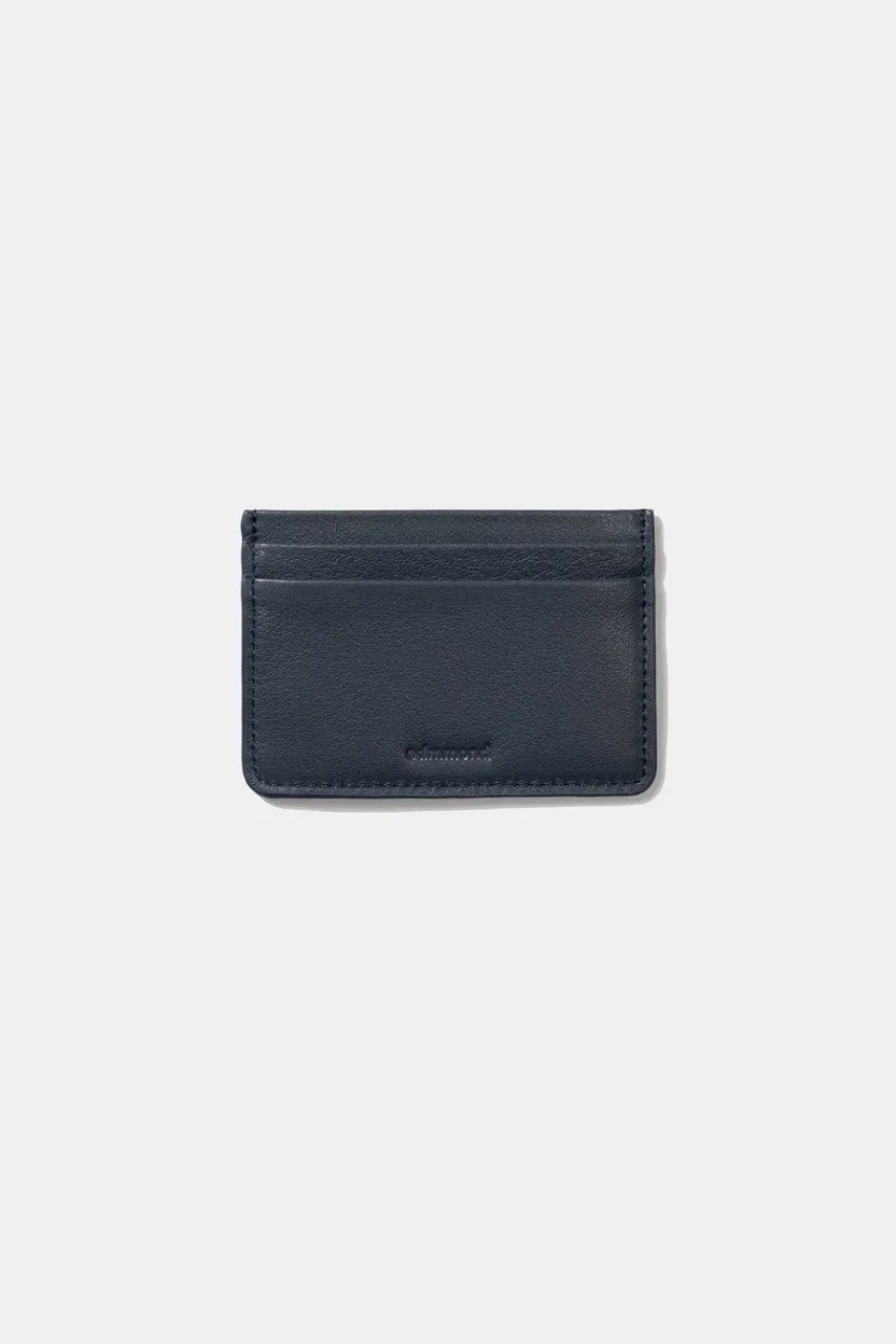 Edmmond Studios Fold porte-cartes cuir bleu marine