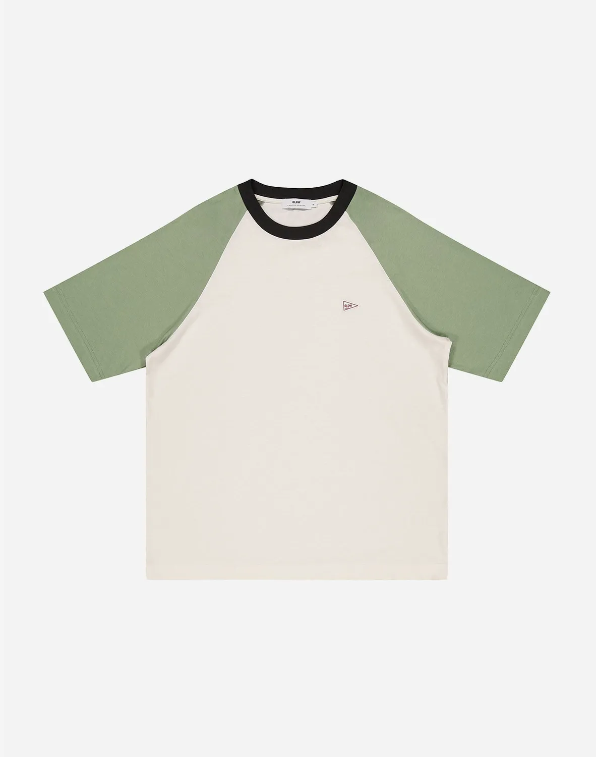 OLOW Harper t-shirt ample vert sauge coton bio