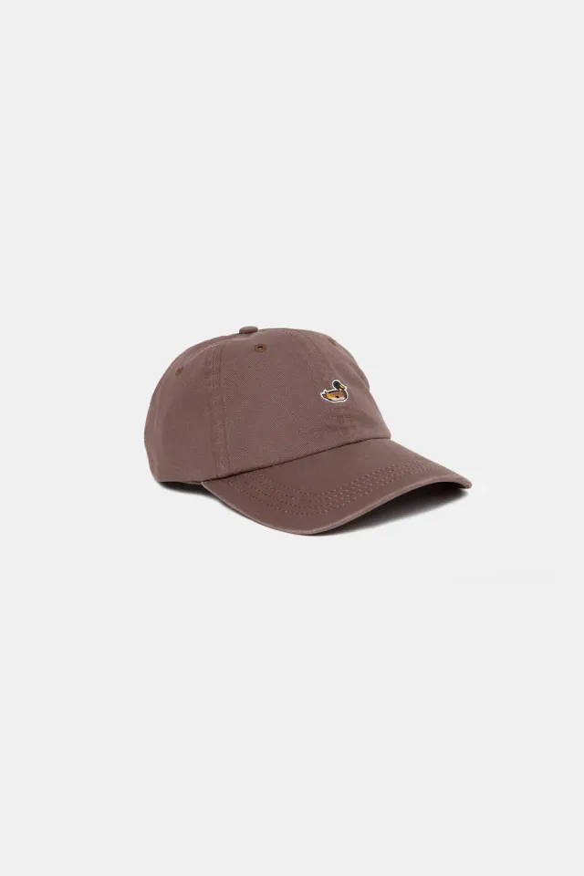 Edmmond Studios Duck Cap casquette marron coton taille unique