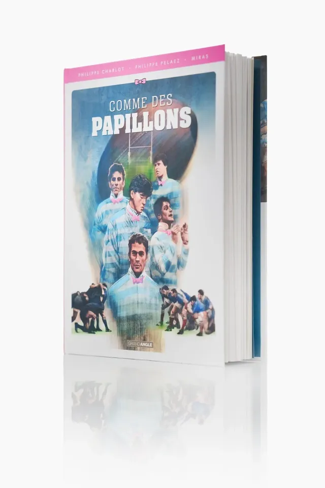 Eden Park Comme des papillons BD rugby Showbizz 104 pages