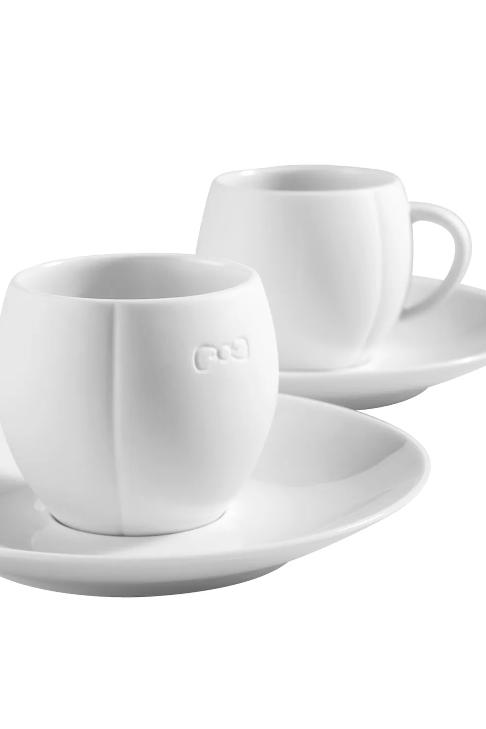 Eden Park lot 2 tasses blanches porcelaine Limoges