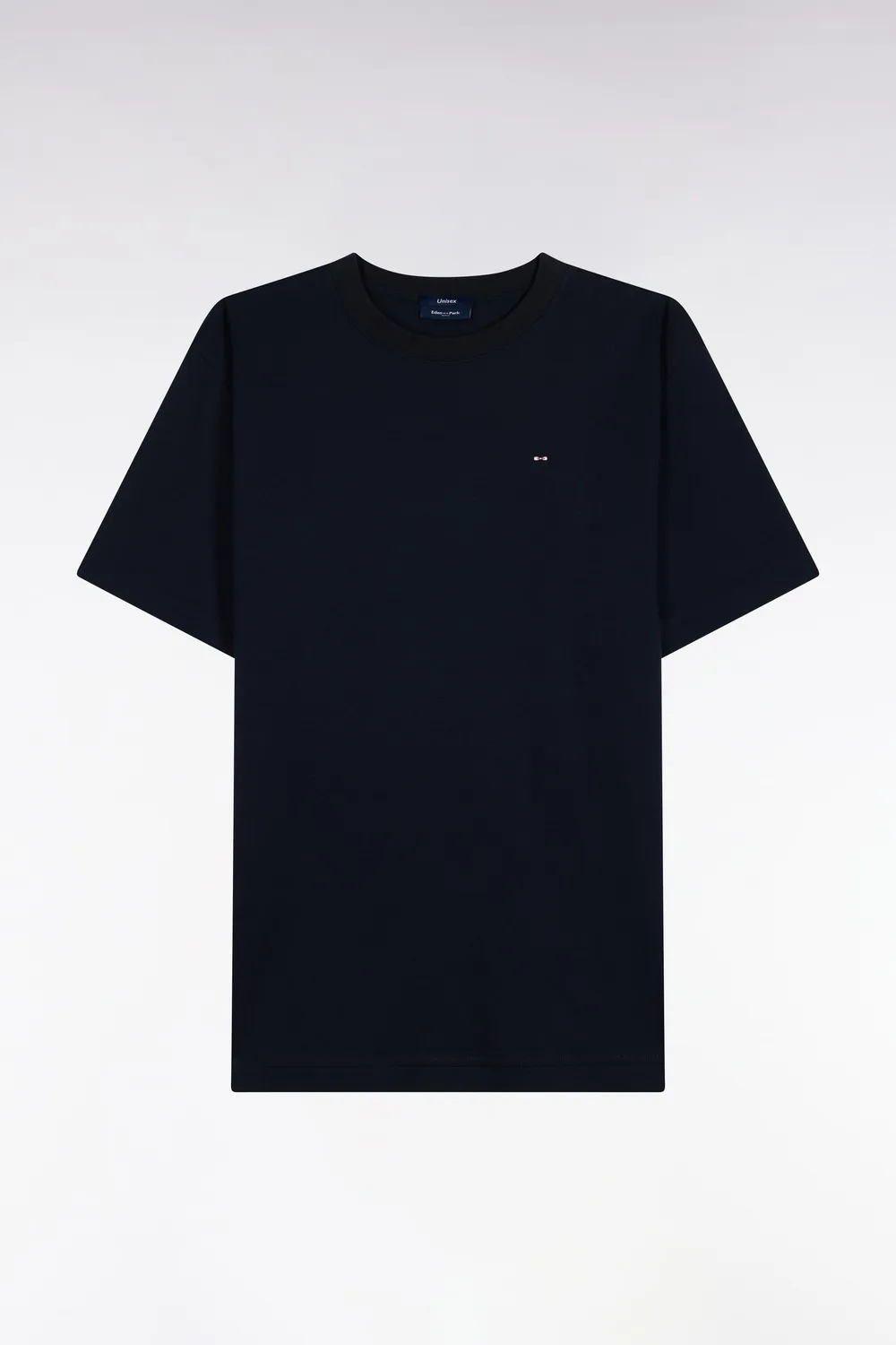Eden Park t-shirt col rond marine coupe loose unisexe