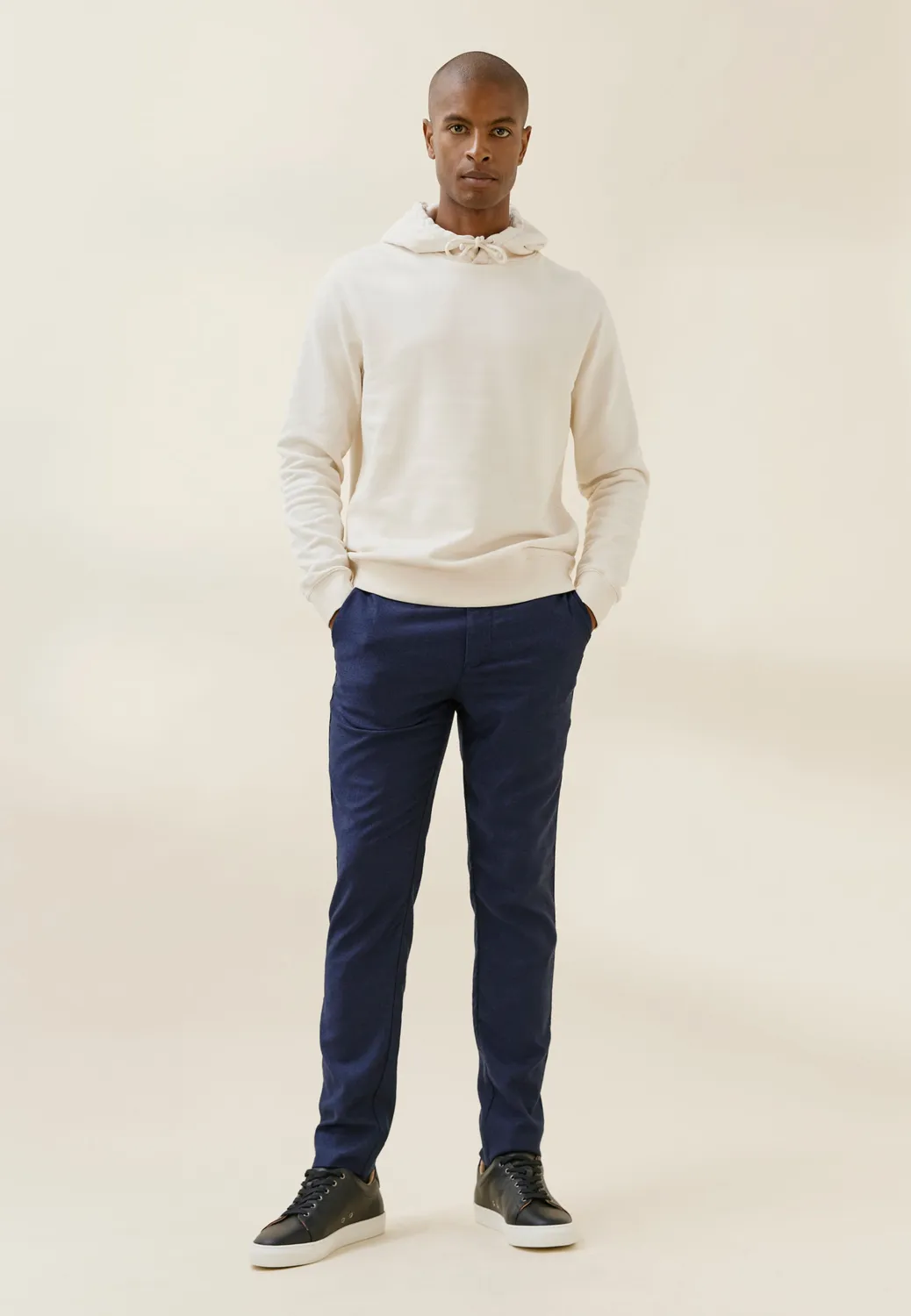 Loom pantalon flanelle homme laine habillé