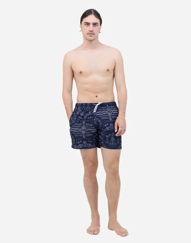 OLOW Kendari short de bain bleu marine recyclé