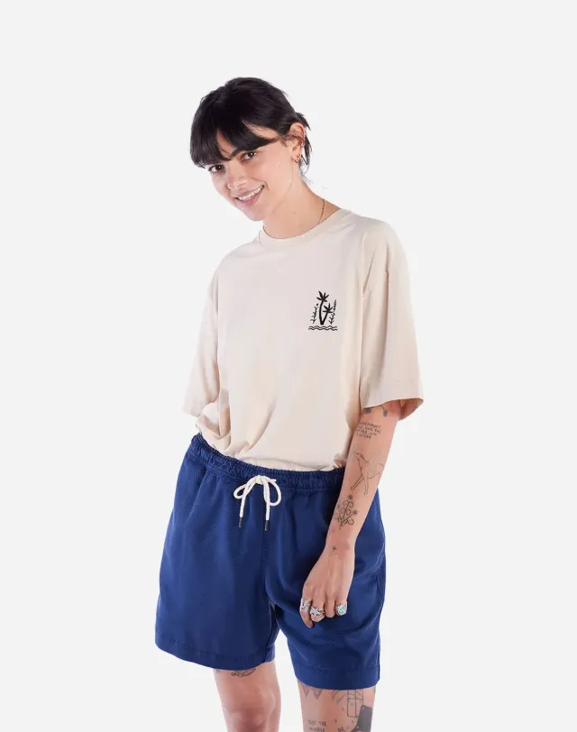 OLOW Remember t-shirt crème coupe ample