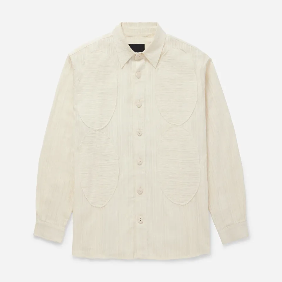 Labrum Cream Cut-Out chemise homme crème