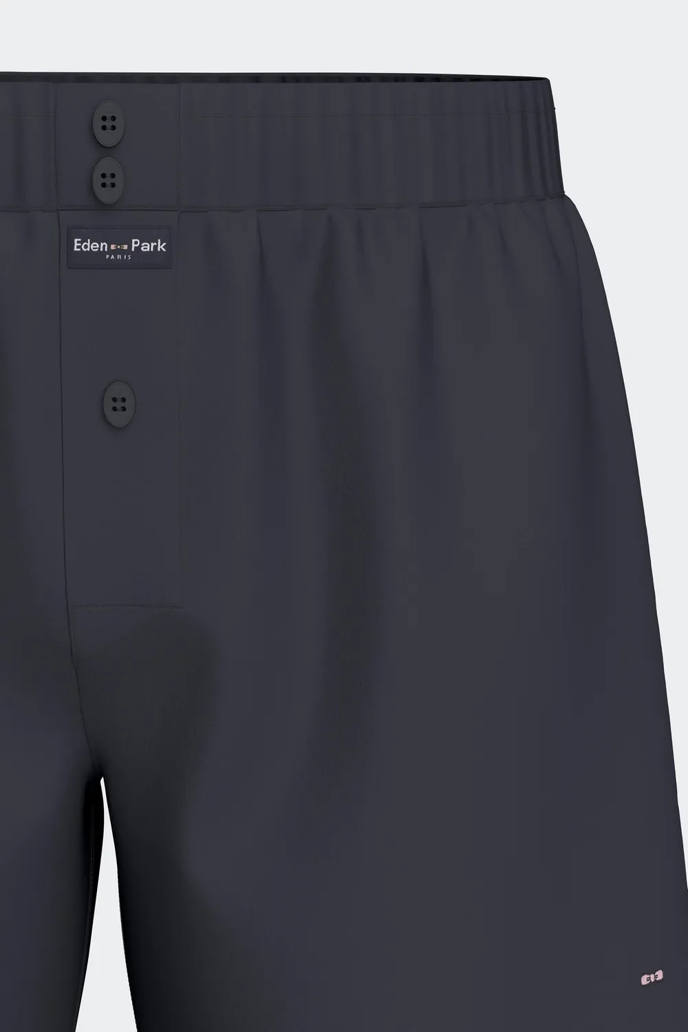 Eden Park Caleçon popeline coton marine homme
